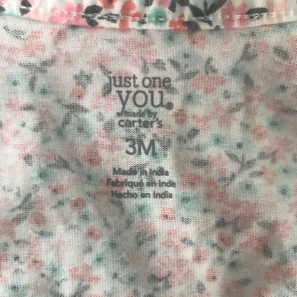 NWOT Carters one piece footie pajamas - Picture 4 of 6